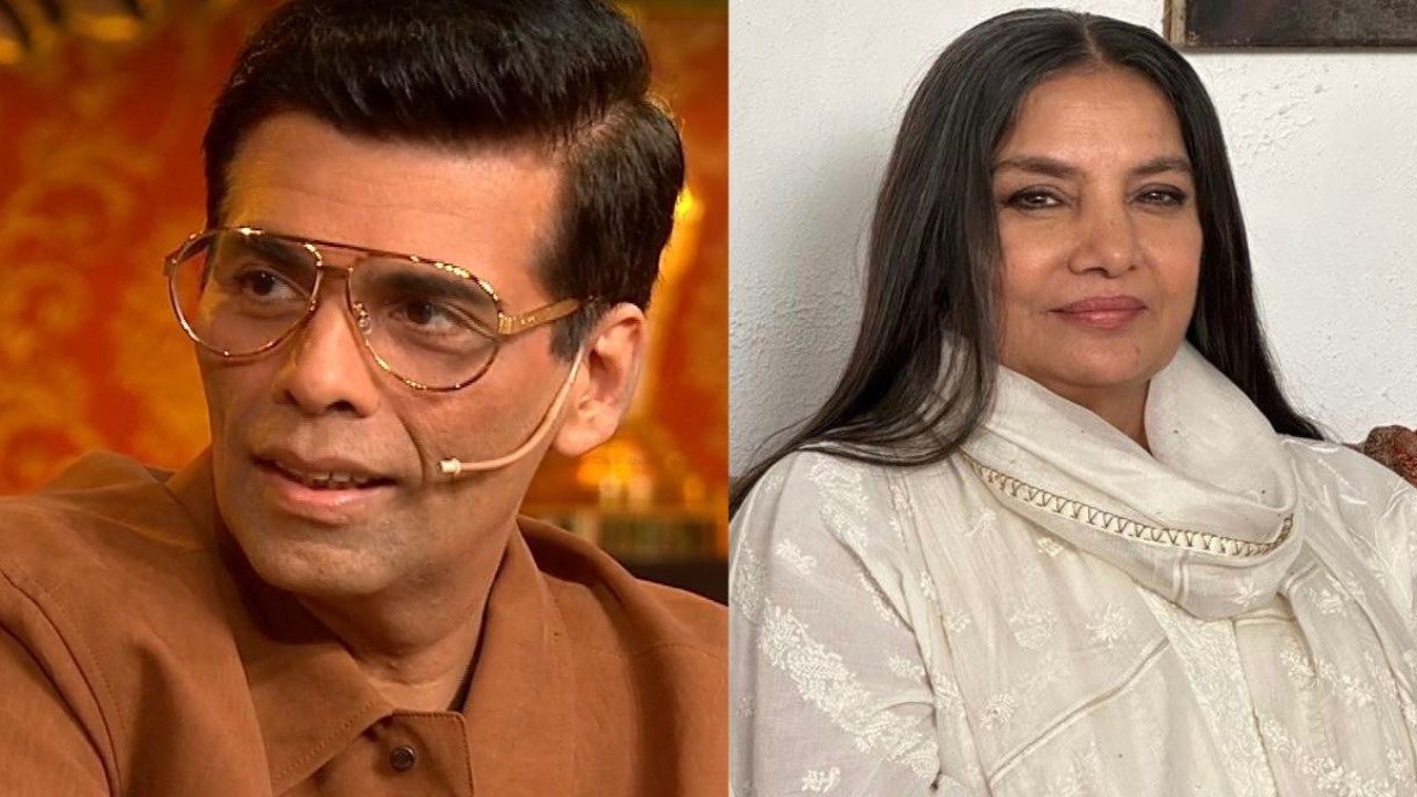 Karan Johar, Shabana Azmi