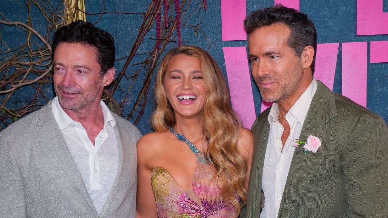 Hugh Jackman and Ryan Reynolds show up for Blake Lively's It Ends With Us