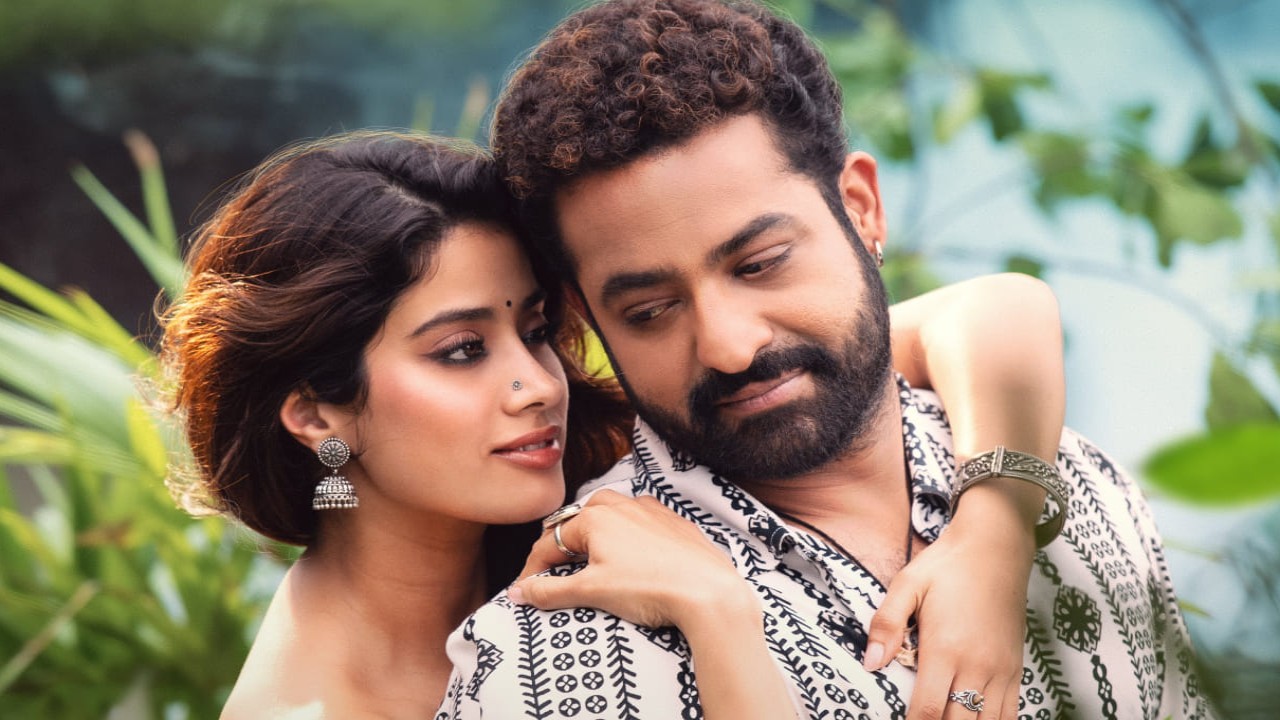 Devara second song Chuttamalle OUT: Jr NTR, Janhvi Kapoor's love track highlight their sparkling chemistry in lush forest