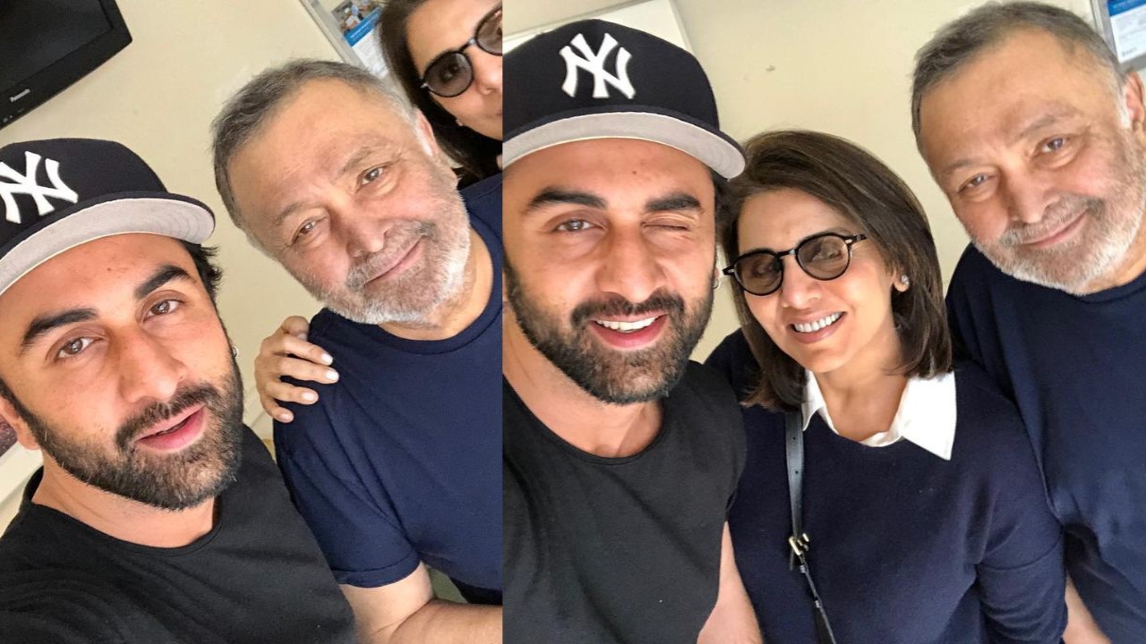 Ranbir admits to seeking therapy before dad Rishi got sick; says ‘no shame in taking help’ (Instagram/@neetu54)