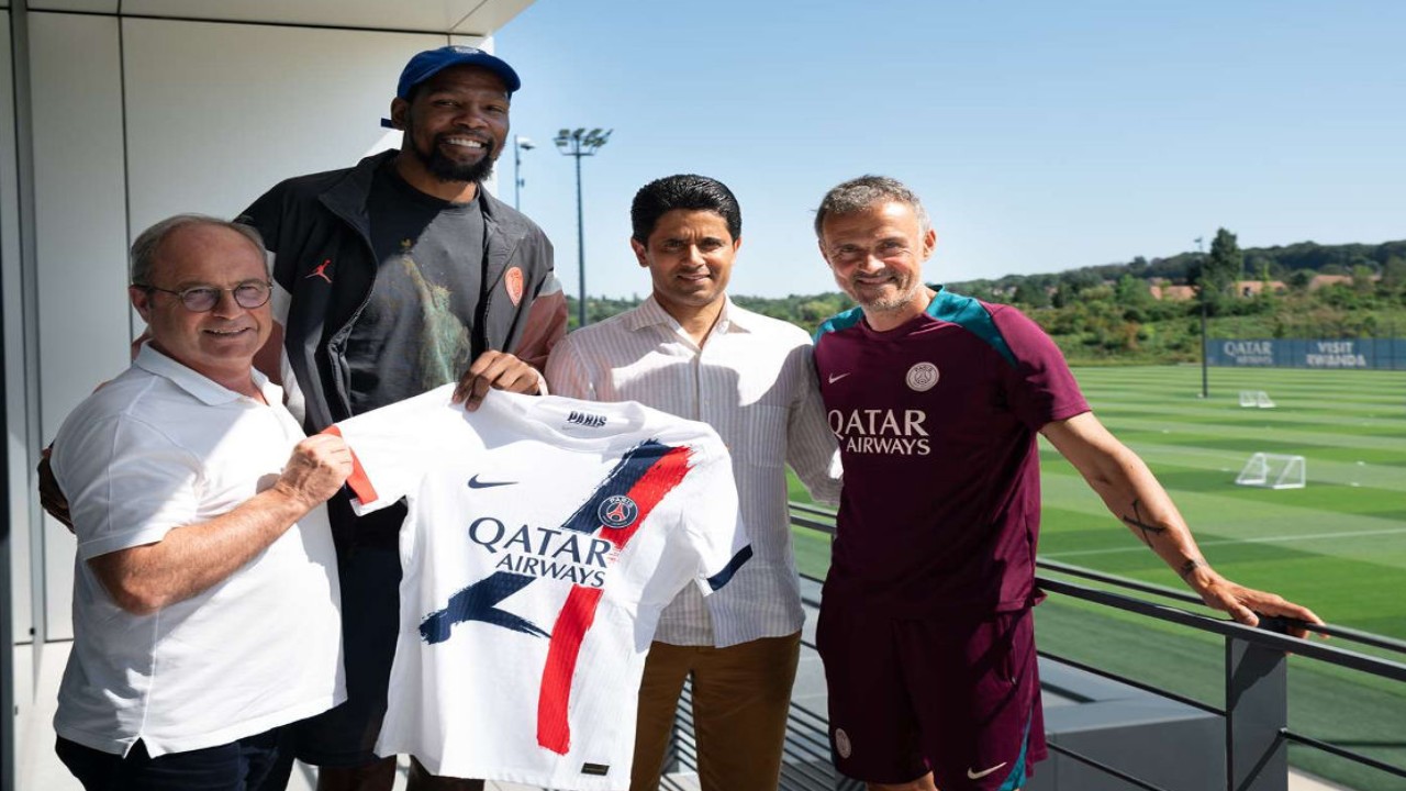 Kevin Durant Joins Ryan Reynolds, LeBron James and Tom Brady by Buying Stake in Lionel Messi's Ex-Football Club