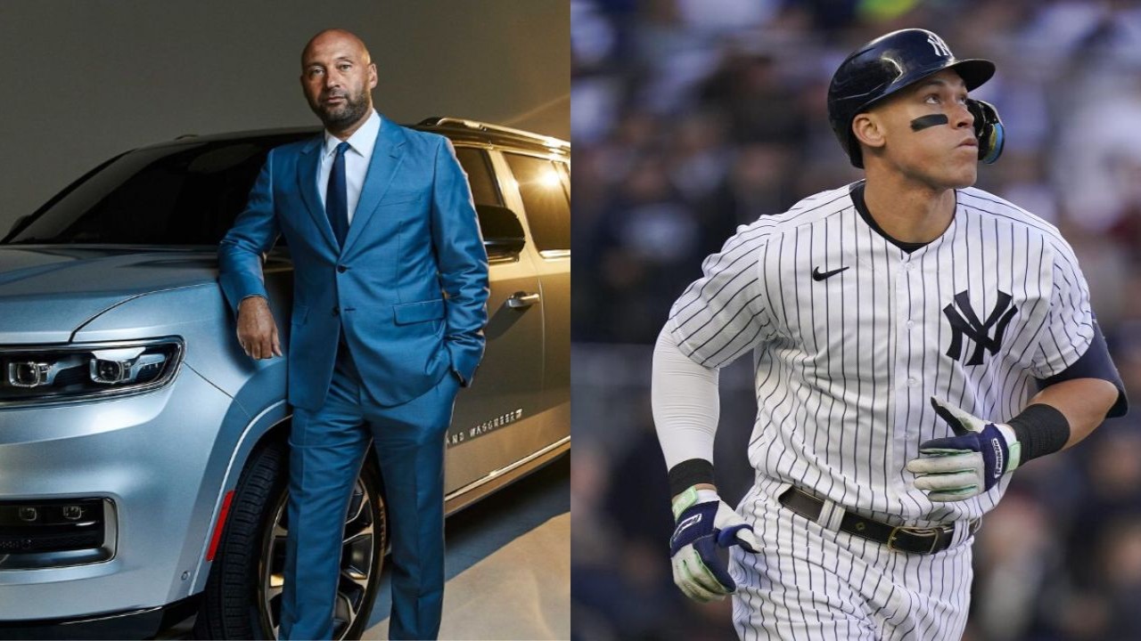 Derek Jeter & Aaron Judge[Credit-X]