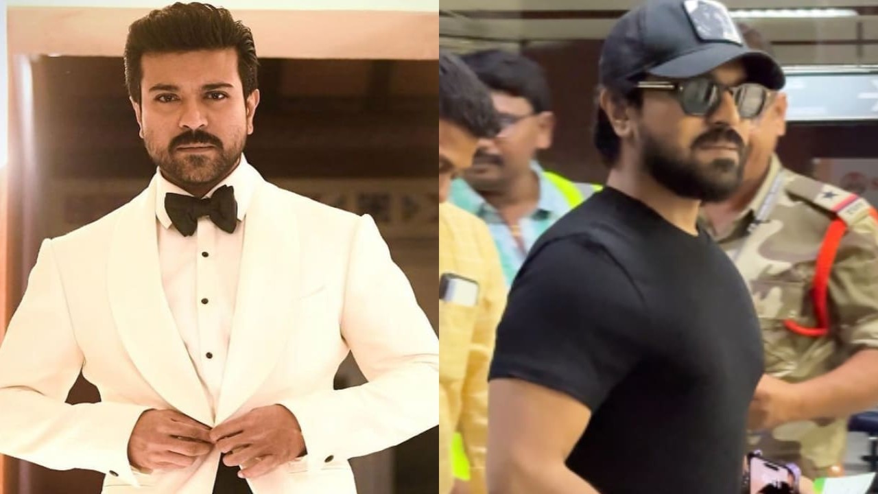 WATCH: Ram Charan’s cool and comfy all-black airport look serves major street-style fashion goals