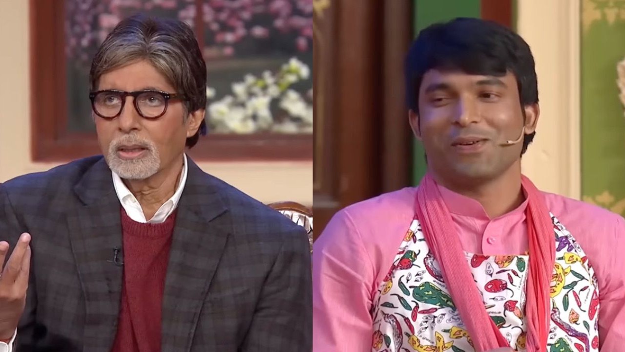 Amitabh Bachchan’s prank on Chandan Prabhakar (PC: ColorsTV YouTube)