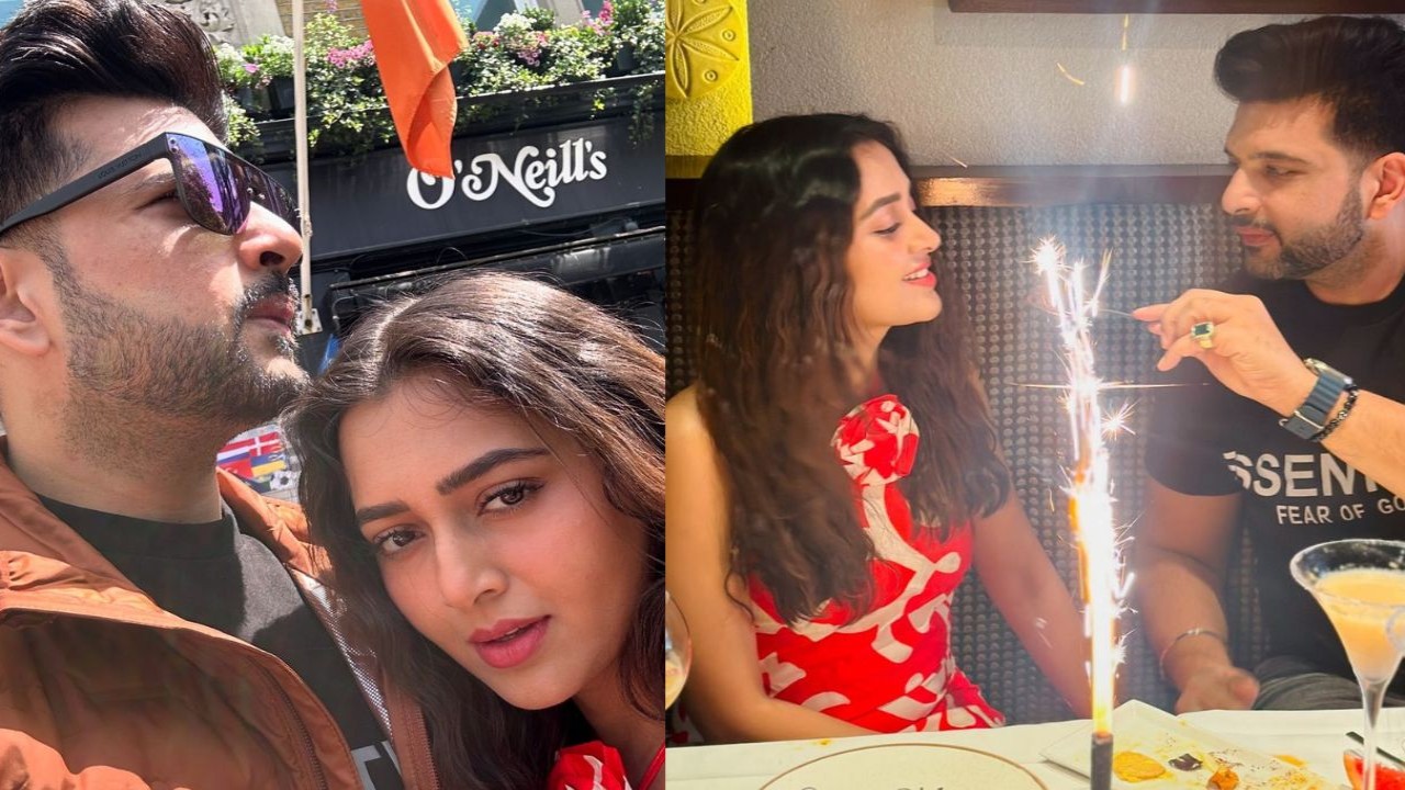 Tejasswi Prakash makes a case in white; Karan Kundrra's comment can easily win him Instagram BF of the year award