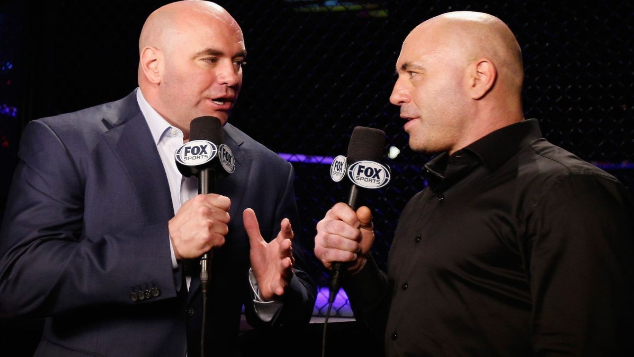 Joe Rogan's comments on the Will Smith incident lead to the resurfacing of the video of Dana White slapping his wife