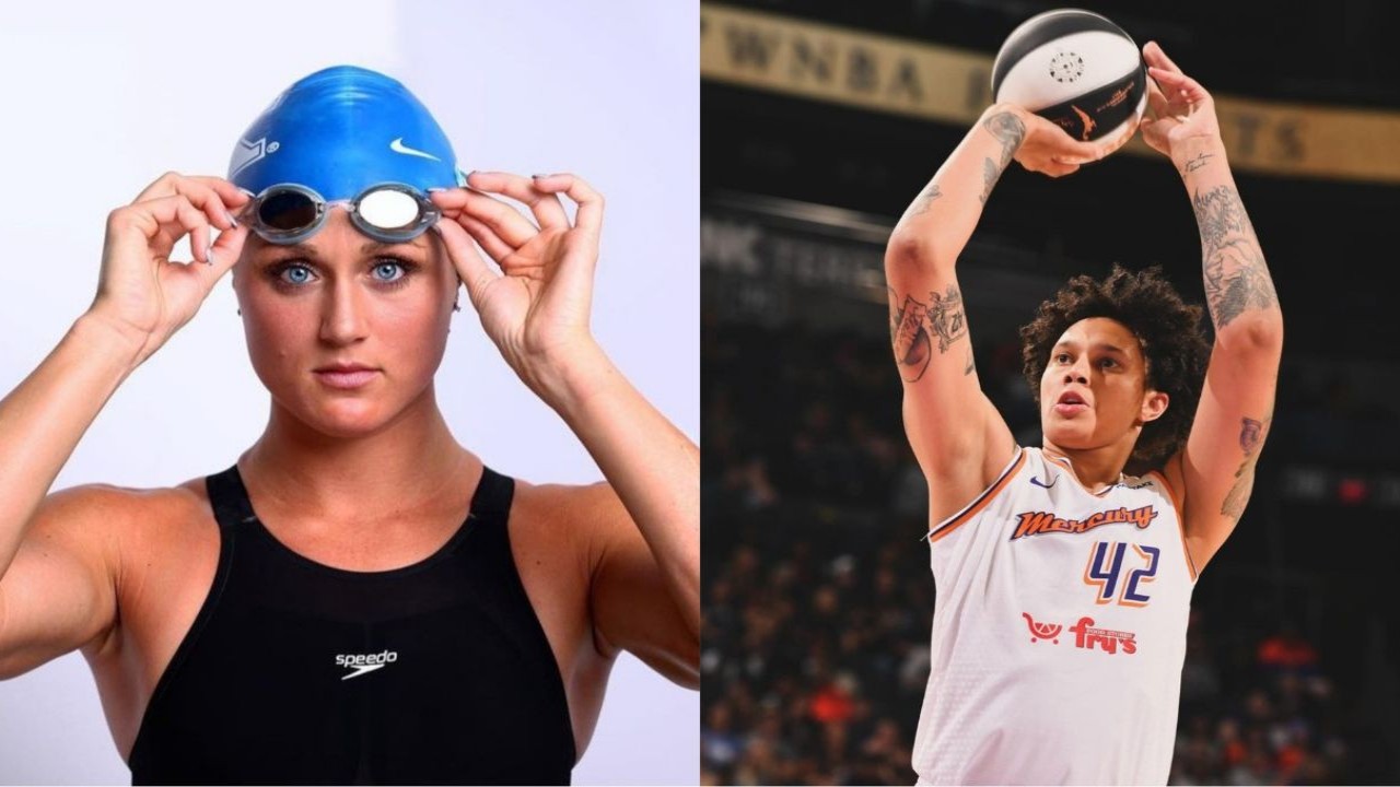 Did Riley Gaines Criticize Brittney Griner for Kneeling During the Olympics National Anthem?