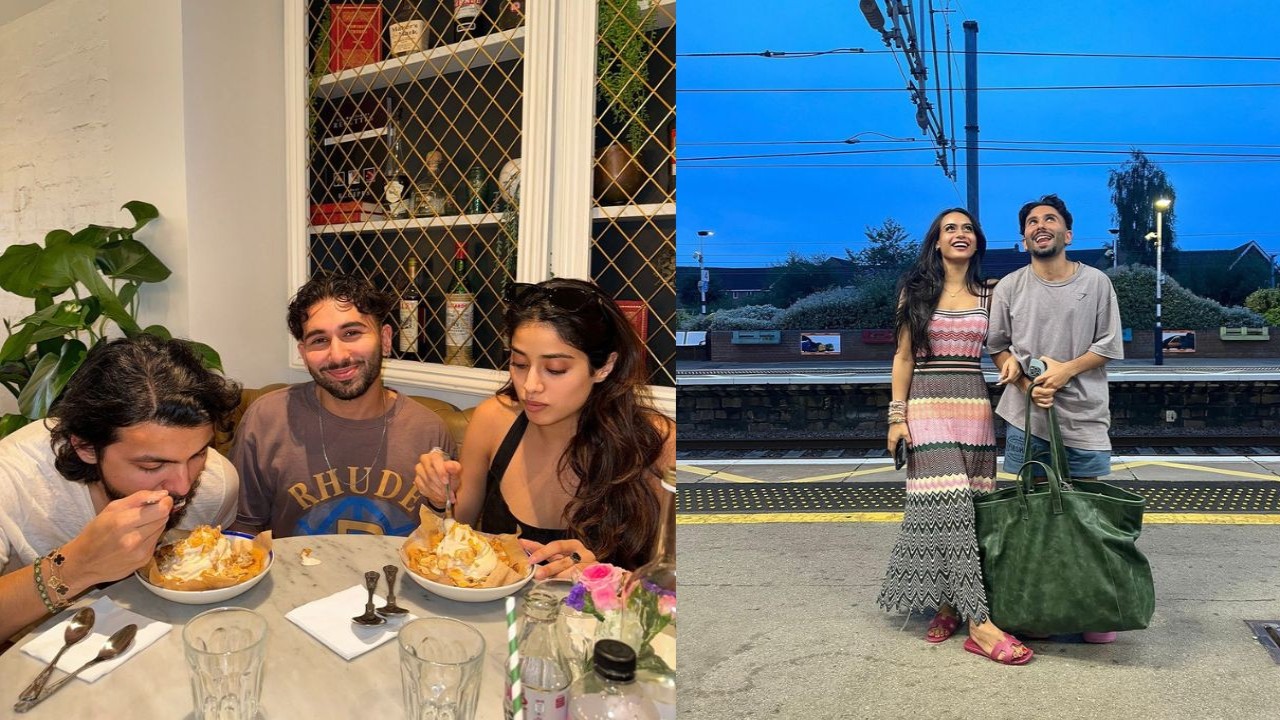 Janhvi Kapoor and BF Shikhar Pahariya enjoy feast together; Nysa Devgan poses with Orry in unseen PICS from his August Instagram dump