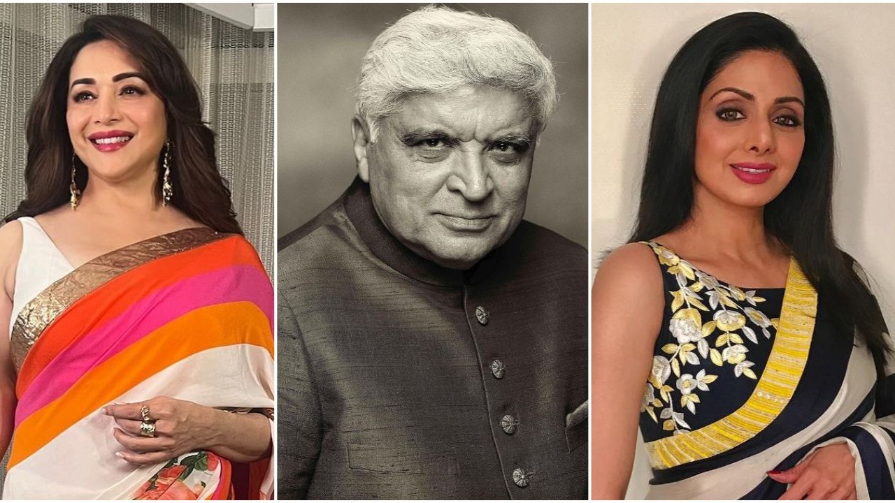 Madhuri Dixit and Sridevi were not offered ‘one big role,’ admits Javed Akhtar; blames society for THIS reason: ‘They were not less talented’