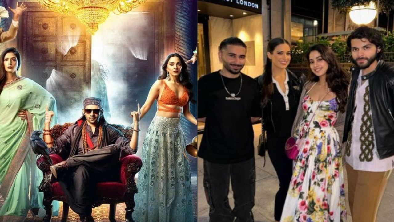 Bollywood Newswrap, August 10: Bhool Bhulaiyaa 3 teaser to release in theaters on Aug 15, Janhvi Kapoor-Shikhar Pahariya pose in UNSEEN pic, and more