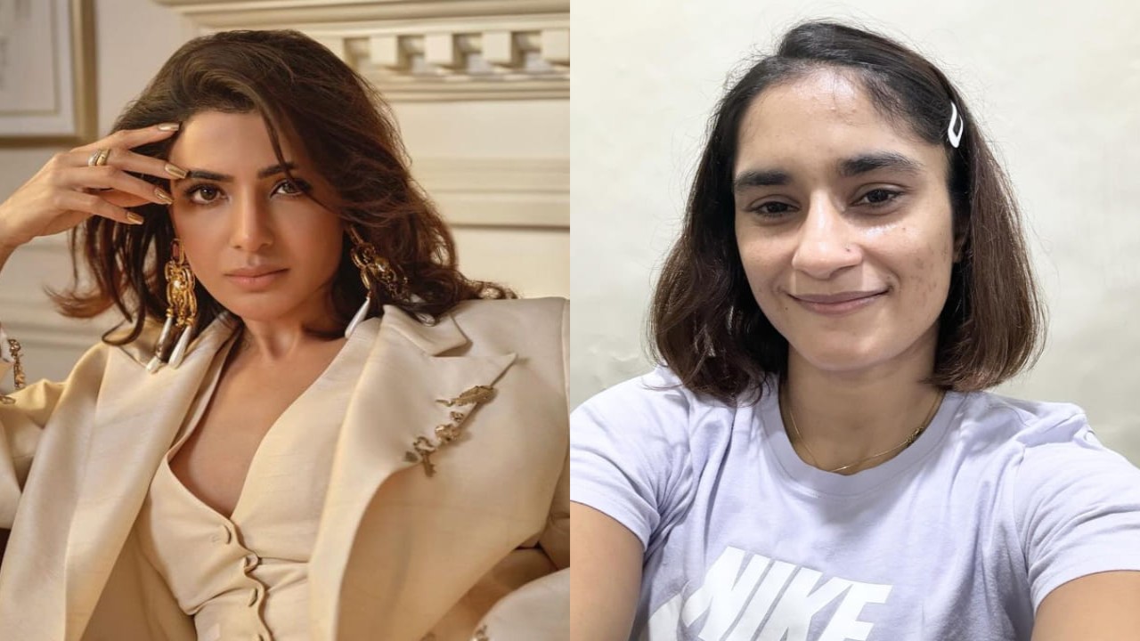 Samantha Ruth Prabhu comes out in support of Vinesh Phogat after her disqualification from Paris Olympic 2024: 'A higher power is watching over you'