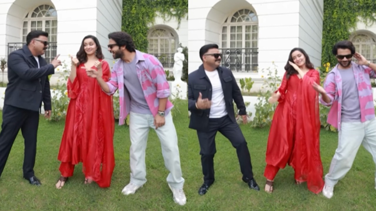 Stree 2: Shraddha Kapoor and Rajkummar Rao groove to Aayi Nai song with Bhojpuri star Pawan Singh; fans can't keep calm