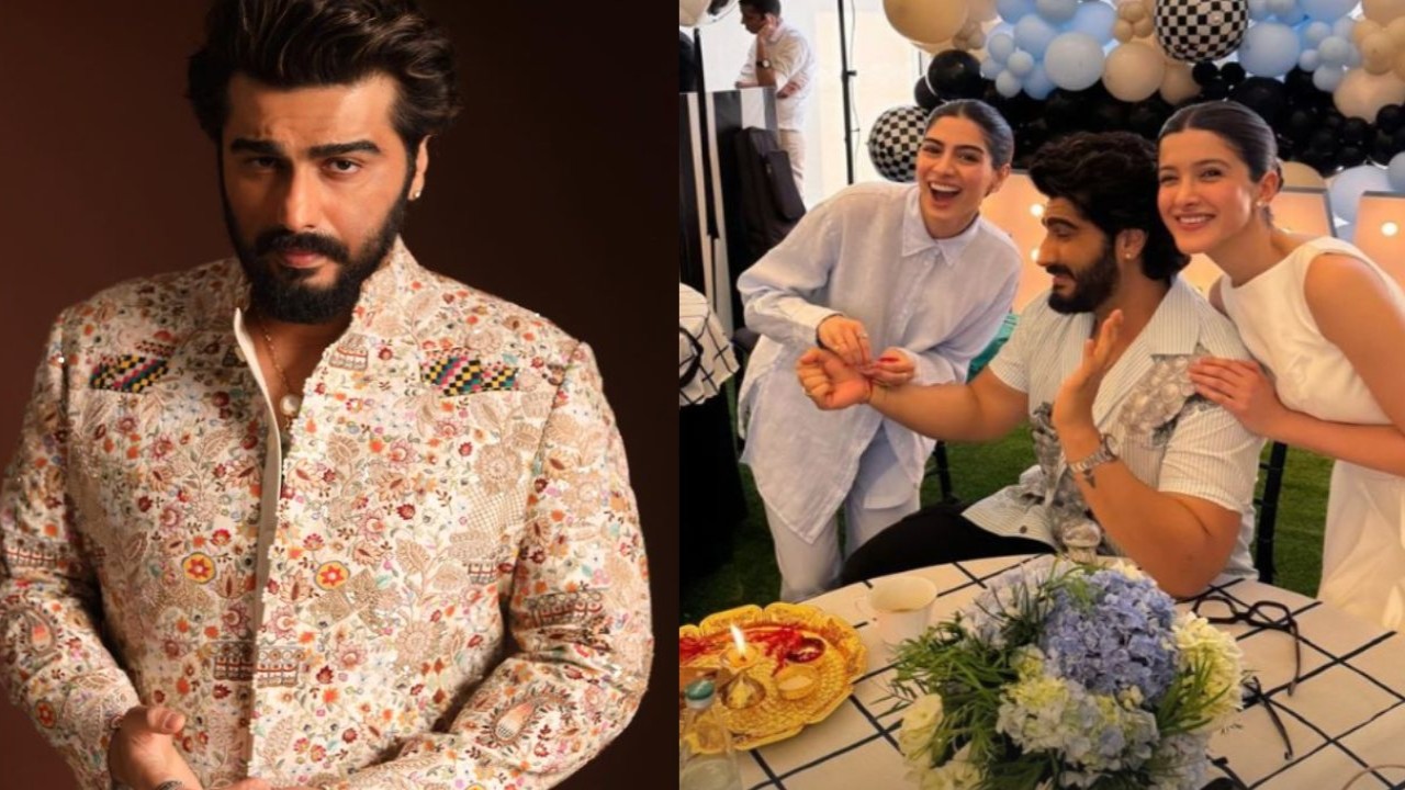 INSIDE Arjun Kapoor, Khushi Kapoor, Shanaya Kapoor’s Raksha Bandhan celebration