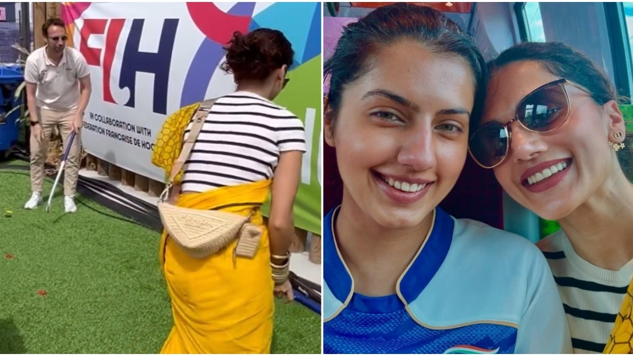 Taapsee Pannu signs out of Paris Olympics 2024 with hubby Mathias Boe, sister Shagun: ‘Back to being Haseen who plays the Khel’