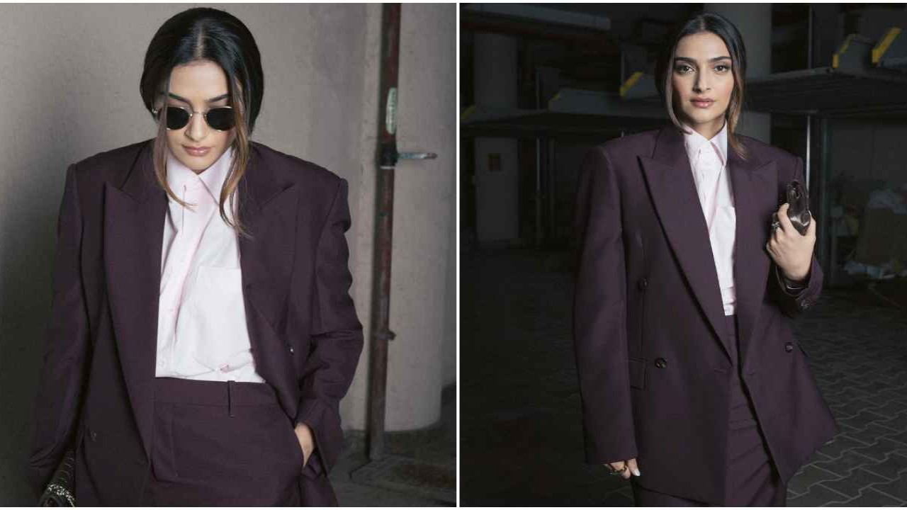 Sonam Kapoor Ahuja, Formal look, formal, formal outfit, formal ensemble, modern outfit, phoebe philo, fashion, style