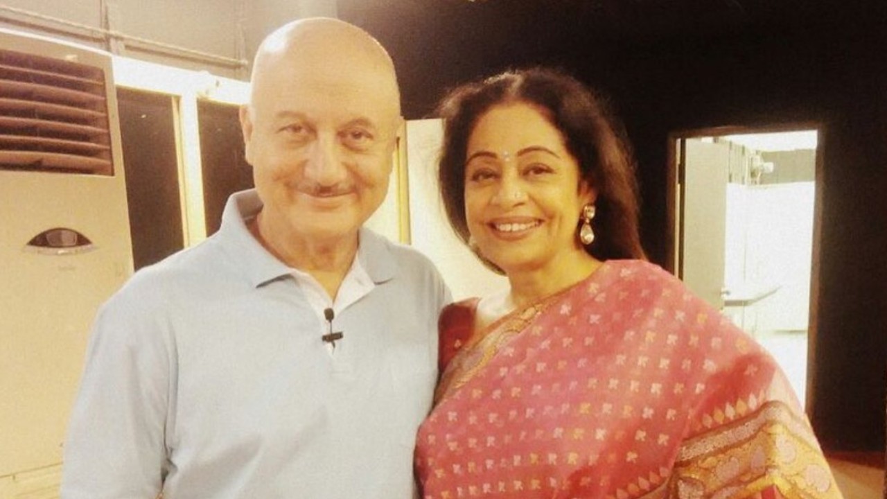 Anupam Kher and Kirron Kher 