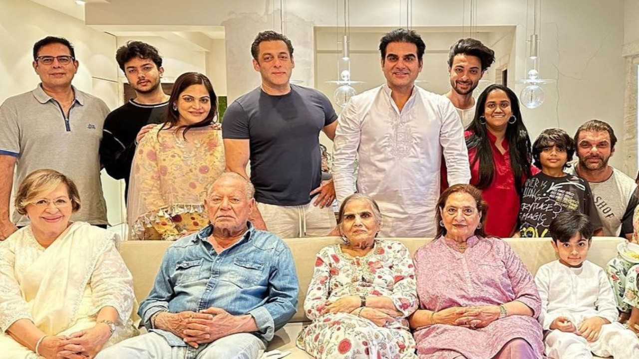 Salman’s mother never influenced them against Salim after he married Helen, claims Arbaaz (Instagram/@arpitakhansharma)