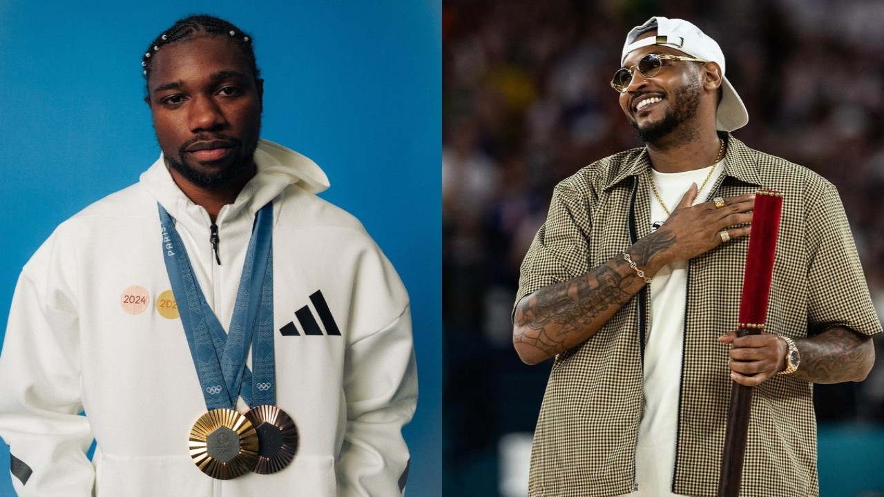 Carmelo Anthony Trashes Back Noah Lyles for His Controversial ‘Champions’ Remarks: 'Y’all Ain’t Got No League for Your Own’