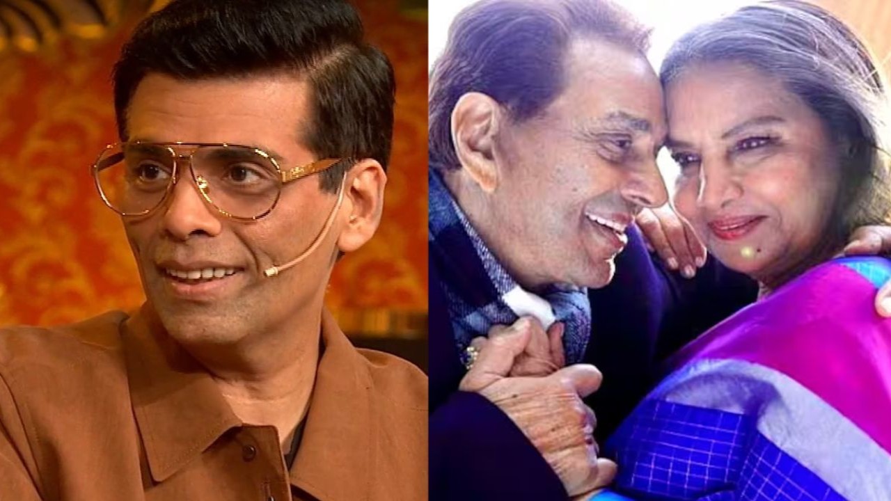 Karan Johar, Shabana, Dharmendra