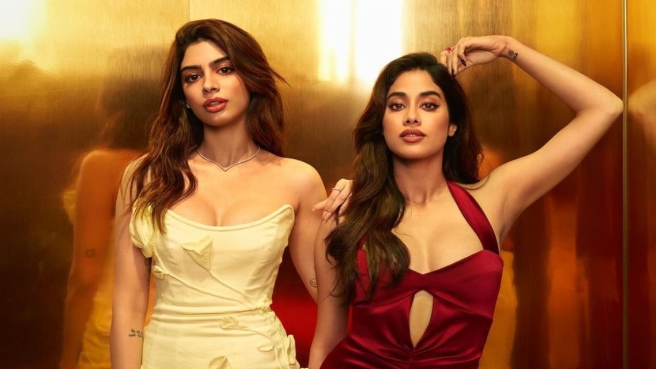 Janhvi Kapoor and Khushi Kapoor 