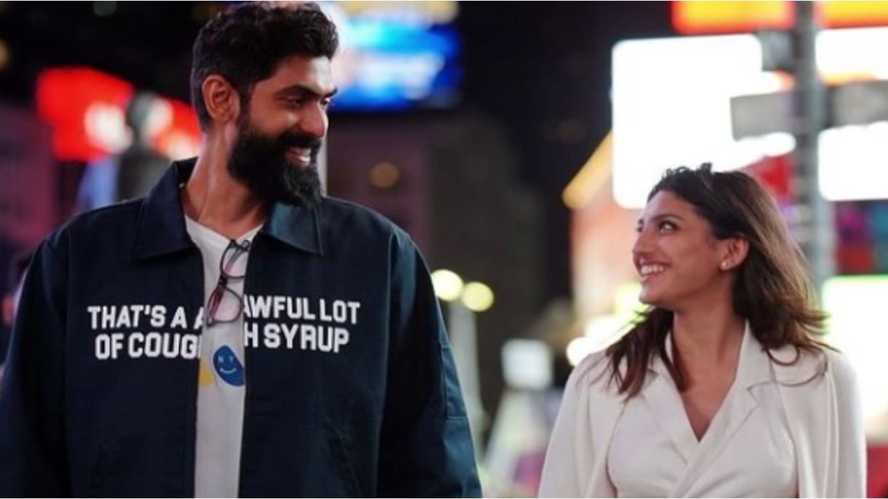 Rana Daggubati and Miheeka Bajaj walk hand-in-hand in unseen wedding anniversary special photo: 'There isn’t a love I have that is...'