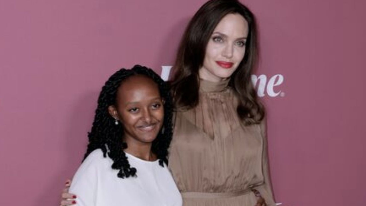 Angelina Jolie and Zahara Jolie-Pitt- Getty Images 