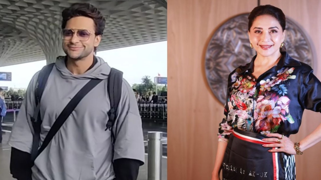 Shalin Bhanot shares his excitement about meeting Madhuri Dixit in the USA; says, 'Main behosh na...'