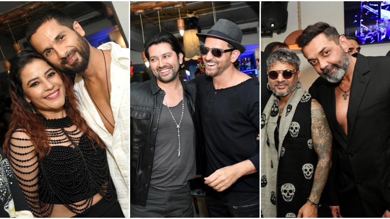 Aalim's b'day bash was full of 'gothic vibes and hot faces'; Hrithik, Shahid, Bobby & more