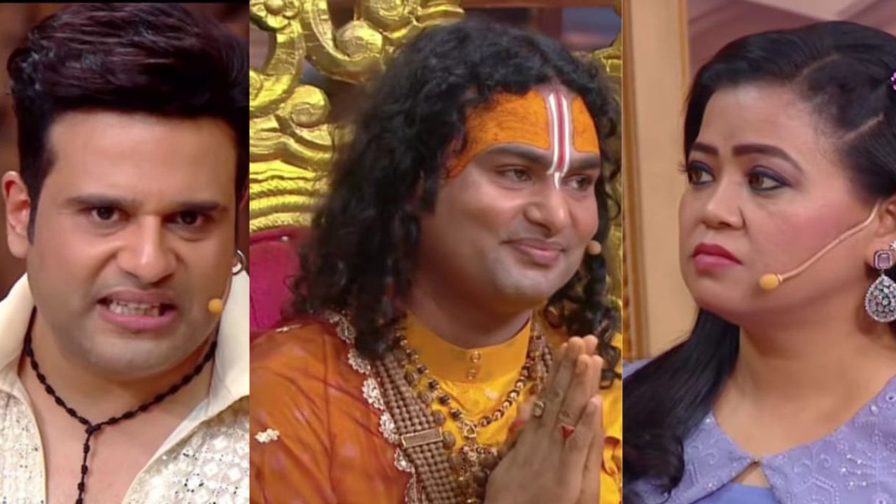 Laughter Chefs PROMO: Krushna Abhishek advices Aniruddhacharya to not invite Bharti Singh to Vrindavan on Janamashtami for THIS reason