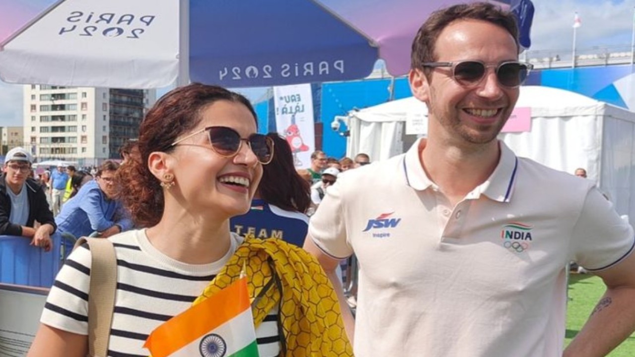 Taapsee Pannu and Mathias Boe 