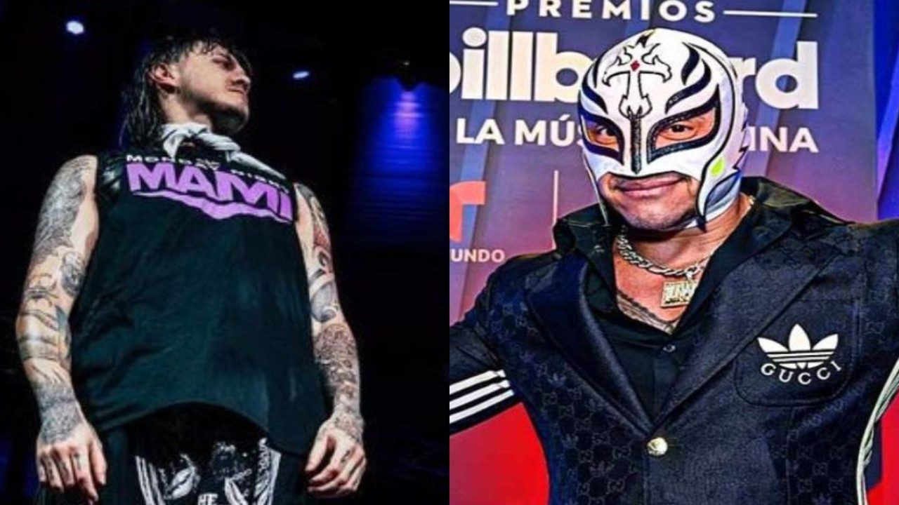 Dominik and Rey Mysterio (PC: Instagram and Getty)