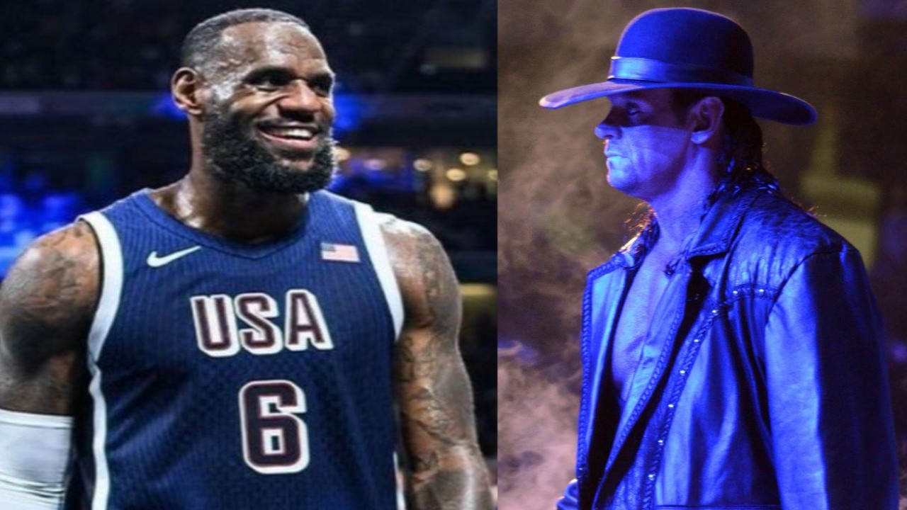 Undertaker and LeBron James (PC- Getty Images)