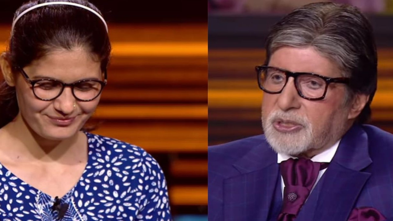 Kaun Banega Crorepati 16: First contestant Nareshi Meena attempts Rs 1 crore question on Amitabh Bachchan-hosted quiz show