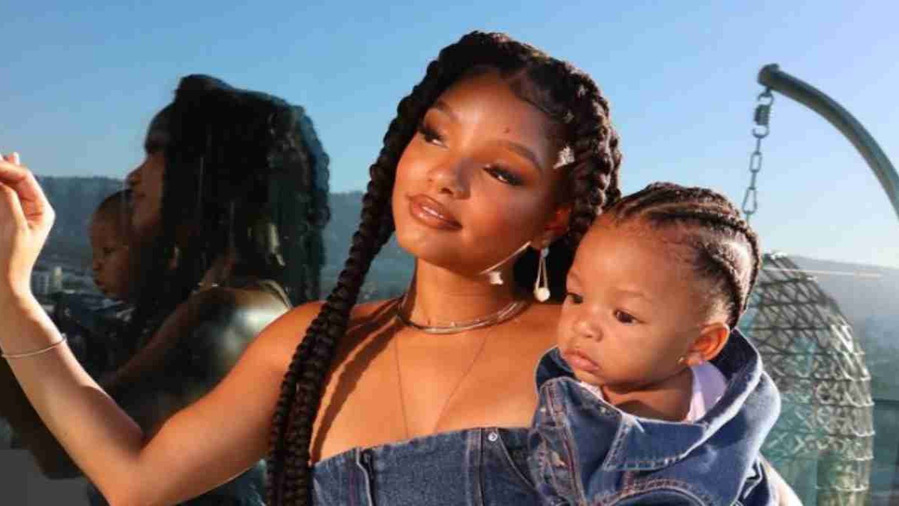 Halle Bailey Shares Adorable Photo With Son Halo at His First Bruno Mars Concert 