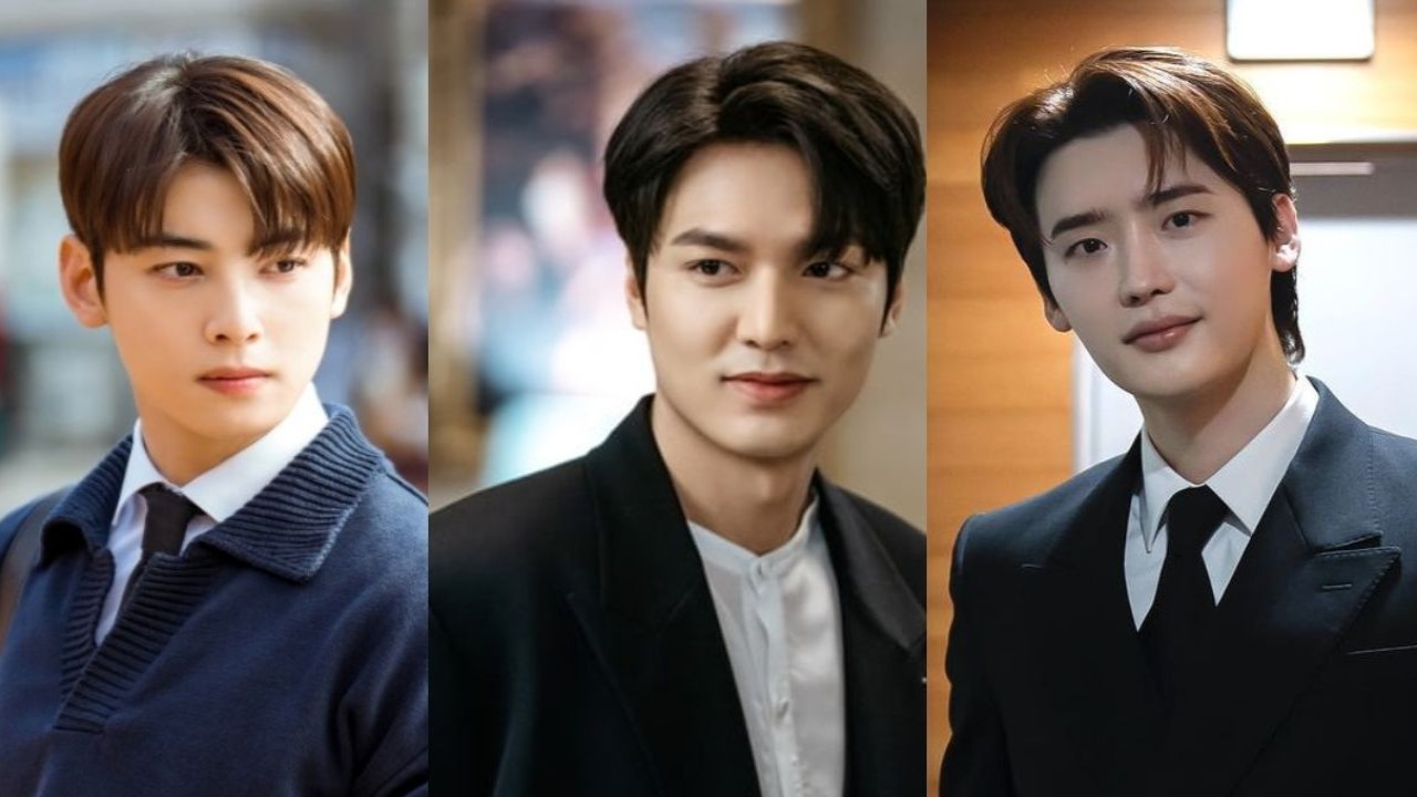 Cha Eun Woo, Lee Min Ho, Lee Jong Suk: images from MBC, SBS, Instagram