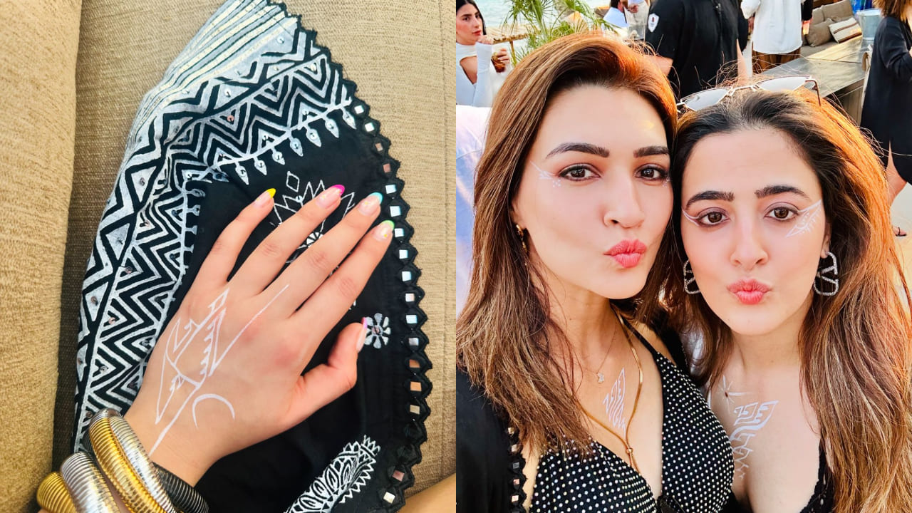 Kriti Sanon in two stunning bikinis 