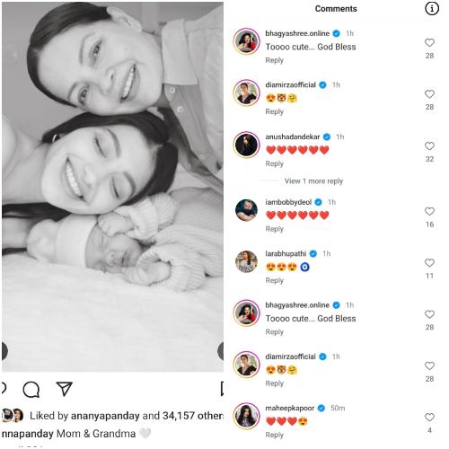 Ananya Panday’s cousin Alanna drops cute video with son River, mother Deanne; Bobby Deol, Dia Mirza shower love