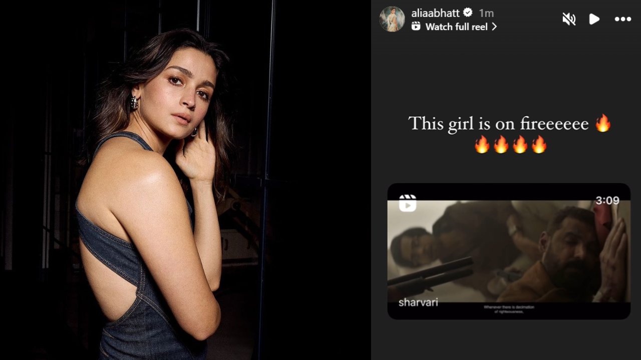 Alia Bhatt showers love on her Alpha co-star Sharvari Wagh for Vedaa trailer; ‘This girl is on fireee’