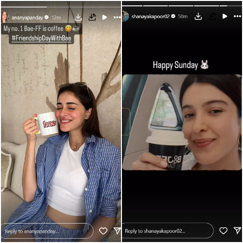 Pic Courtesy: Ananya Panday, Shanaya Kapoor Instagram