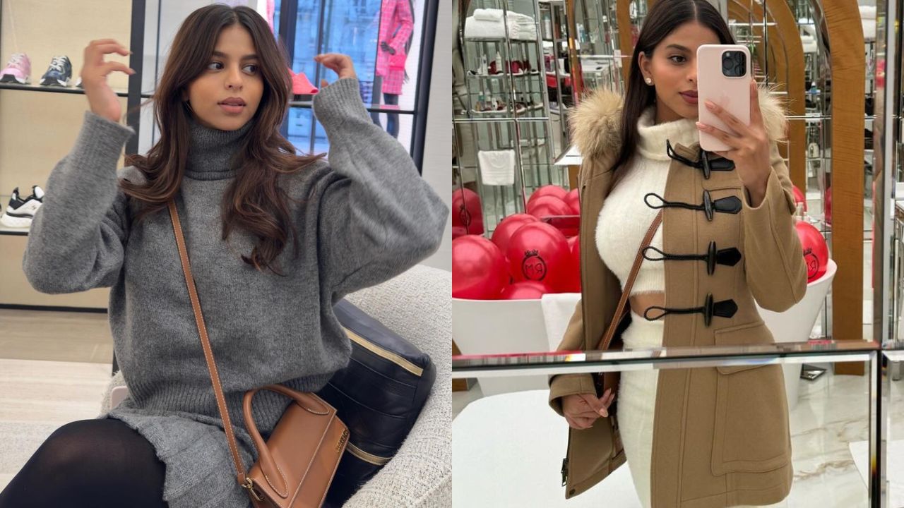 Suhana Khan’s 5 high-end mini handbags (PC: Suhana Khan Instagram)