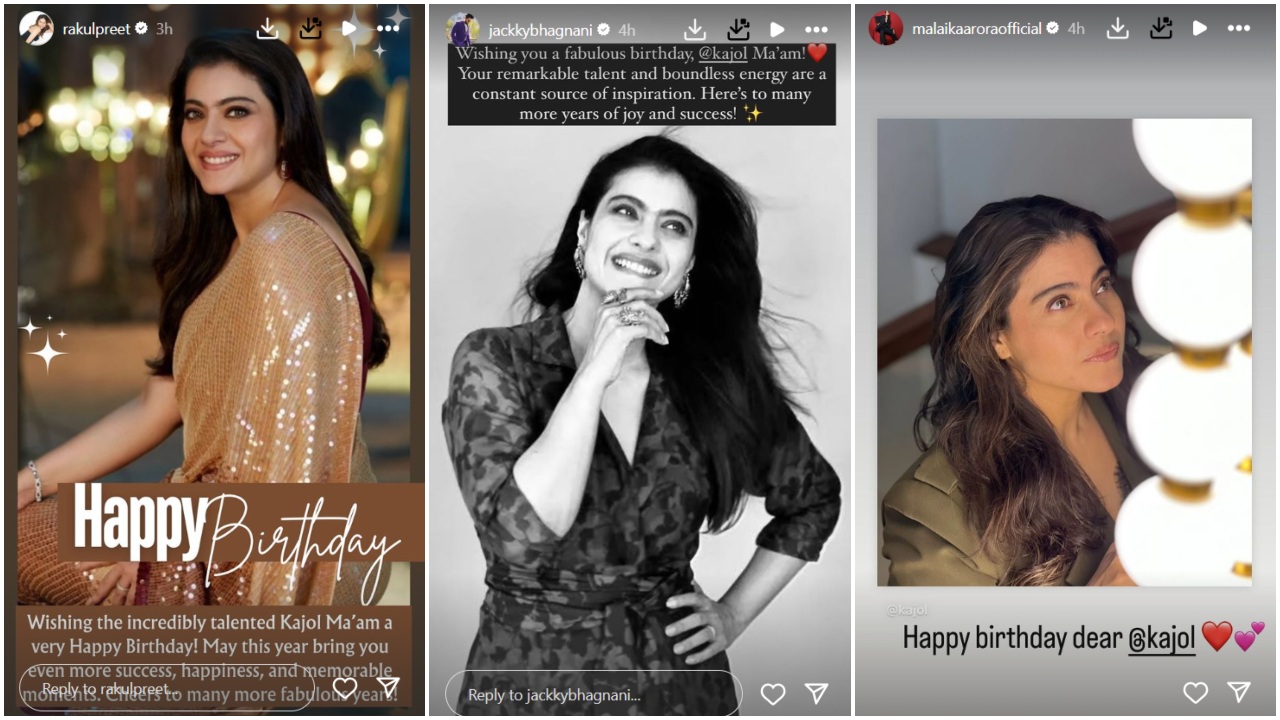 Kajol Birthday: Do Patti co-star Kriti Sanon calls her ‘inspiration’; Kareena Kapoor Khan and more send warm wishes