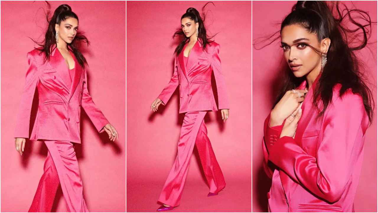 Deepika Padukone to Aditi Rao Hydari: 3  divas showed us why pink-pantsuits are a hot topic (PC: Celebrities Instagram, Viral Bhayani)