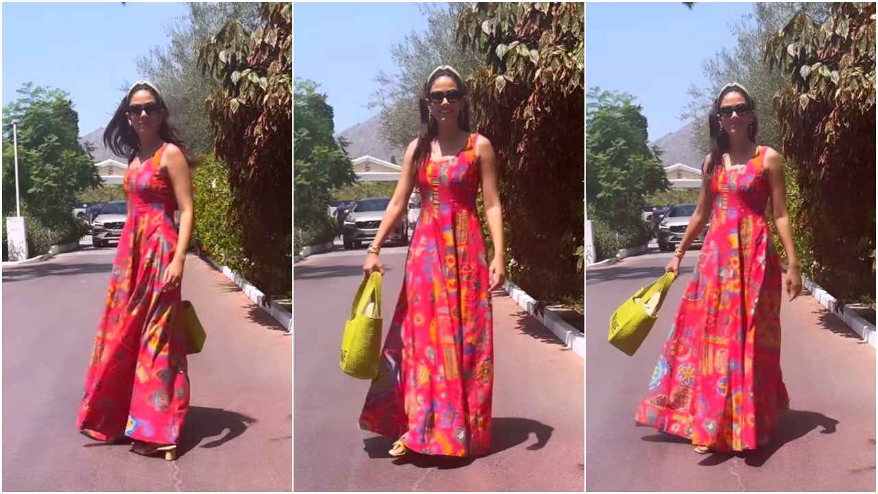 Mira Rajput’s latest look proves why printed maxi dresses are the perfect pick for summer vacations (PC: Mira Rajput Instagram)