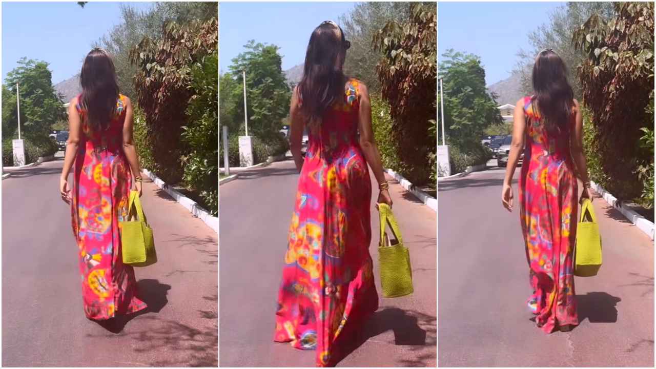 Mira Rajput’s latest look proves why printed maxi dresses are the perfect pick for summer vacations (PC: Mira Rajput Instagram)