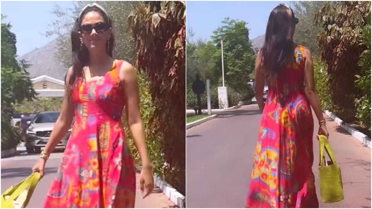 Mira Rajput’s latest look proves why printed maxi dresses are the perfect pick for summer vacations (PC: Mira Rajput Instagram)