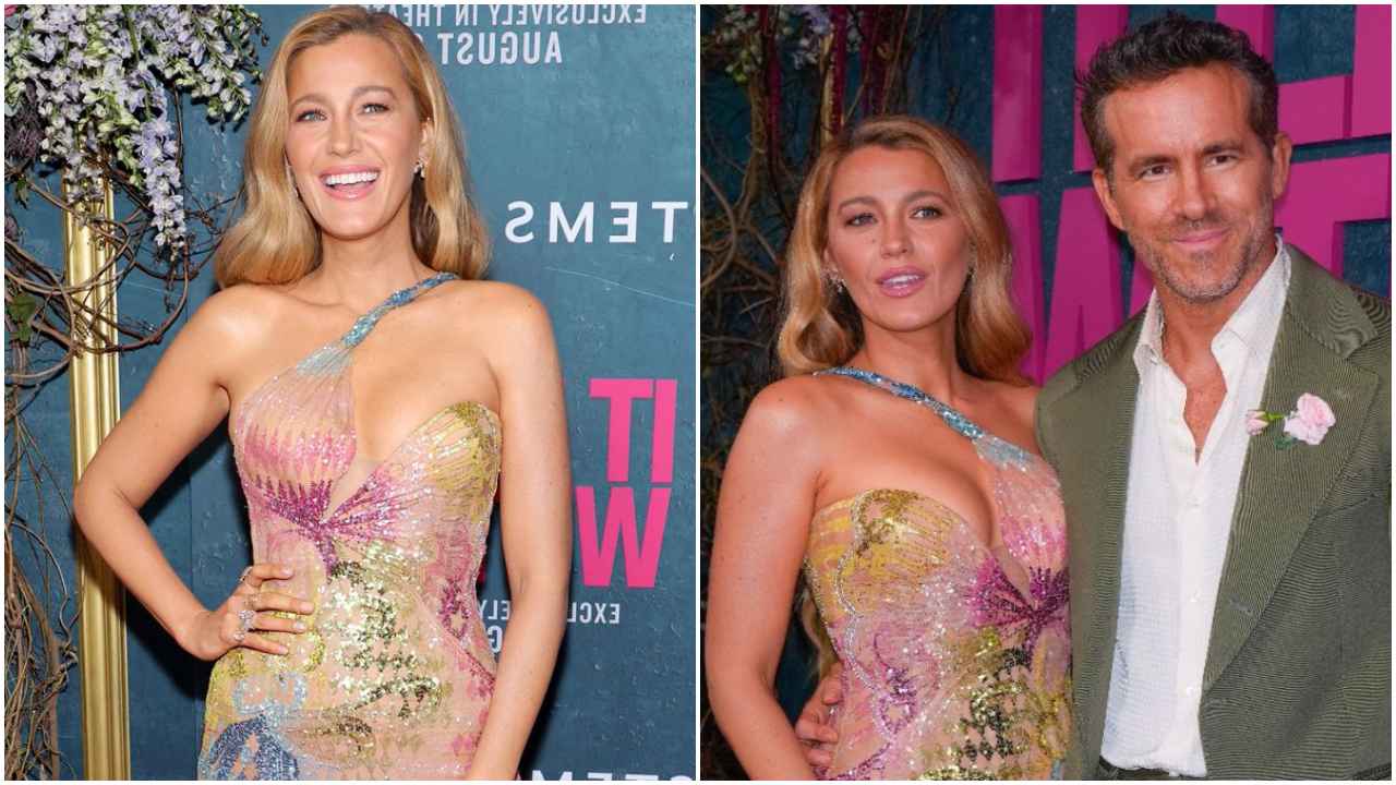 Blake Lively pays homage to Britney Spears in her vintage Versace gown from 2002 at It Ends With Us premiere (PC: Getty Images)