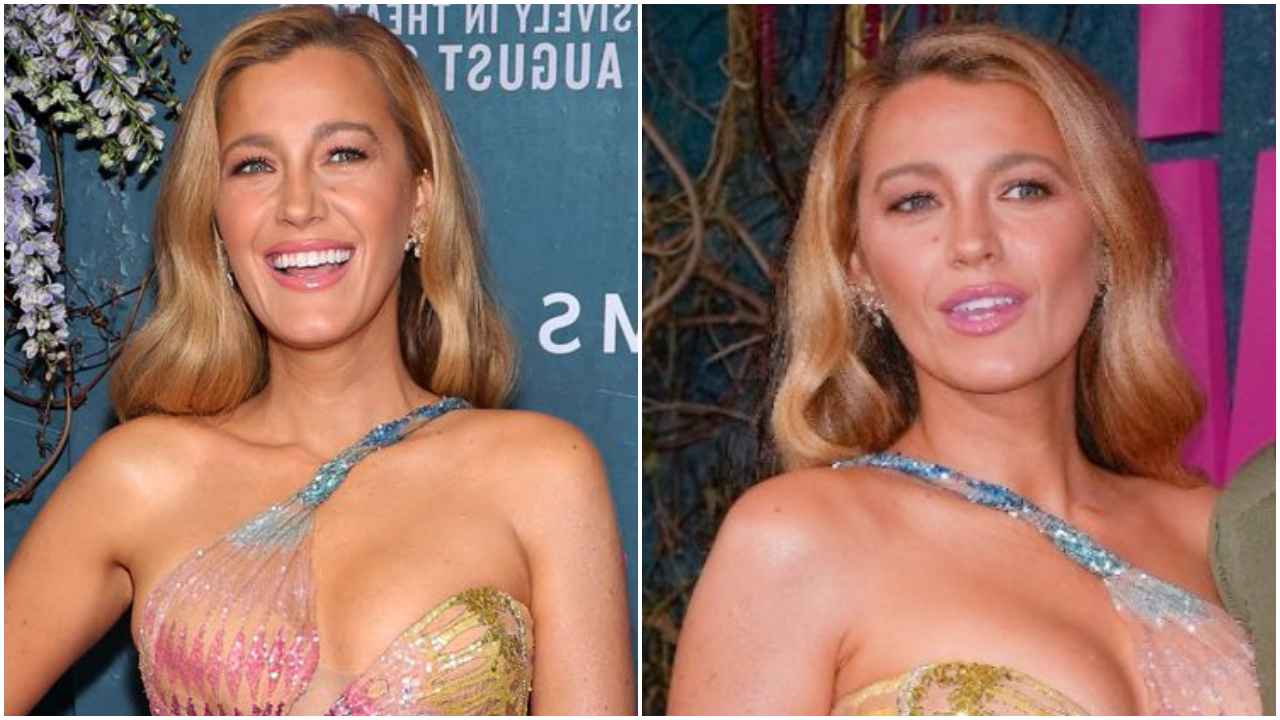 Blake Lively pays homage to Britney Spears in her vintage Versace gown from 2002 at It Ends With Us premiere (PC: Getty Images)