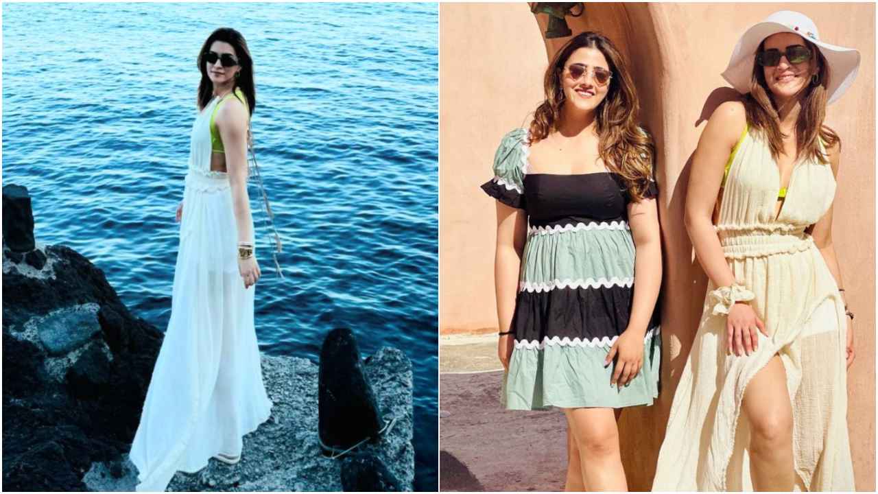 3 times Kriti Sanon showed us how to slay beach-ready vacation looks with sheer white cover-ups (PC: Kriti Sanon Instagram)