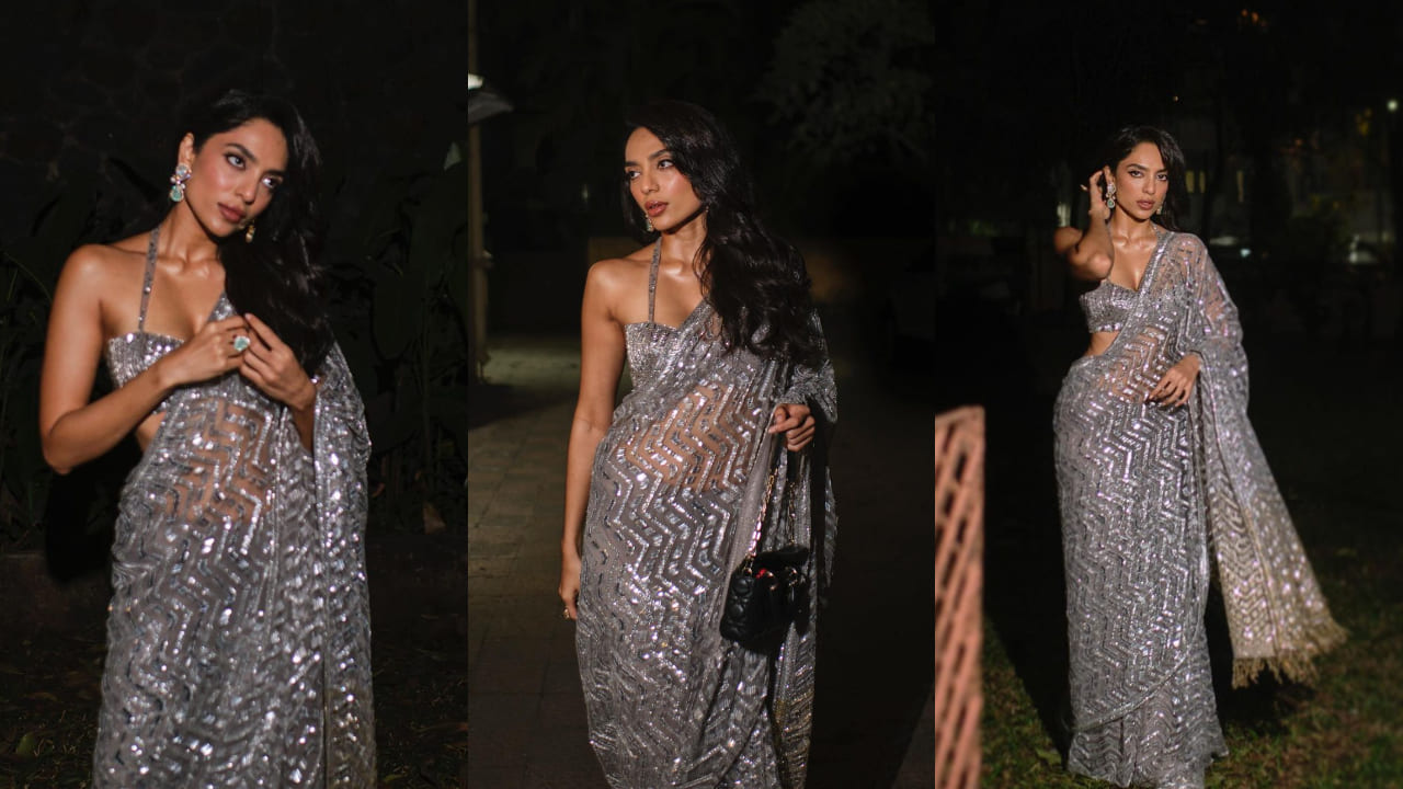 Sobhita Dhulipala in silver saree