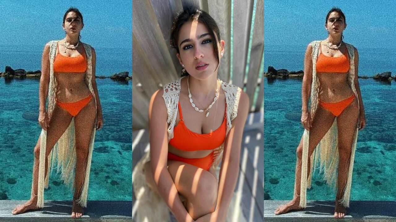 Sara Ali Khan’s stylish crochet swimwear cover-up (PC: Sara Ali Khan’s Instagram)